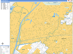Baldwin Park Wall Map Basic Style 2026